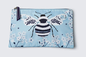 China Blue Bee Pouch