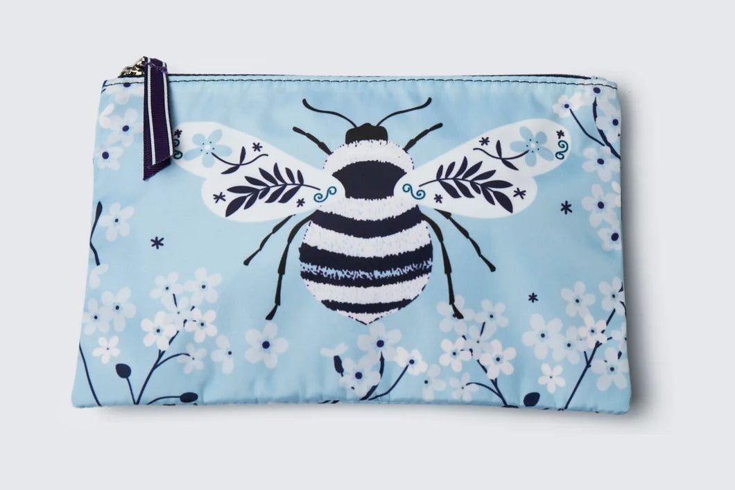 China Blue Bee Pouch