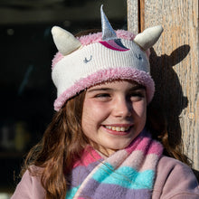 Load image into Gallery viewer, Ivory &amp; Pink Unicorn Headband
