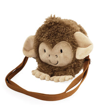 Load image into Gallery viewer, Monty Monkey Fleecy Kid's Round Zip Bag
