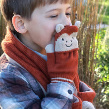 Load image into Gallery viewer, Little Monkey Mittens -3-6yrs
