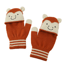 Load image into Gallery viewer, Little Monkey Mittens -3-6yrs
