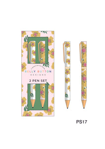 Yellow Rose Pen Set