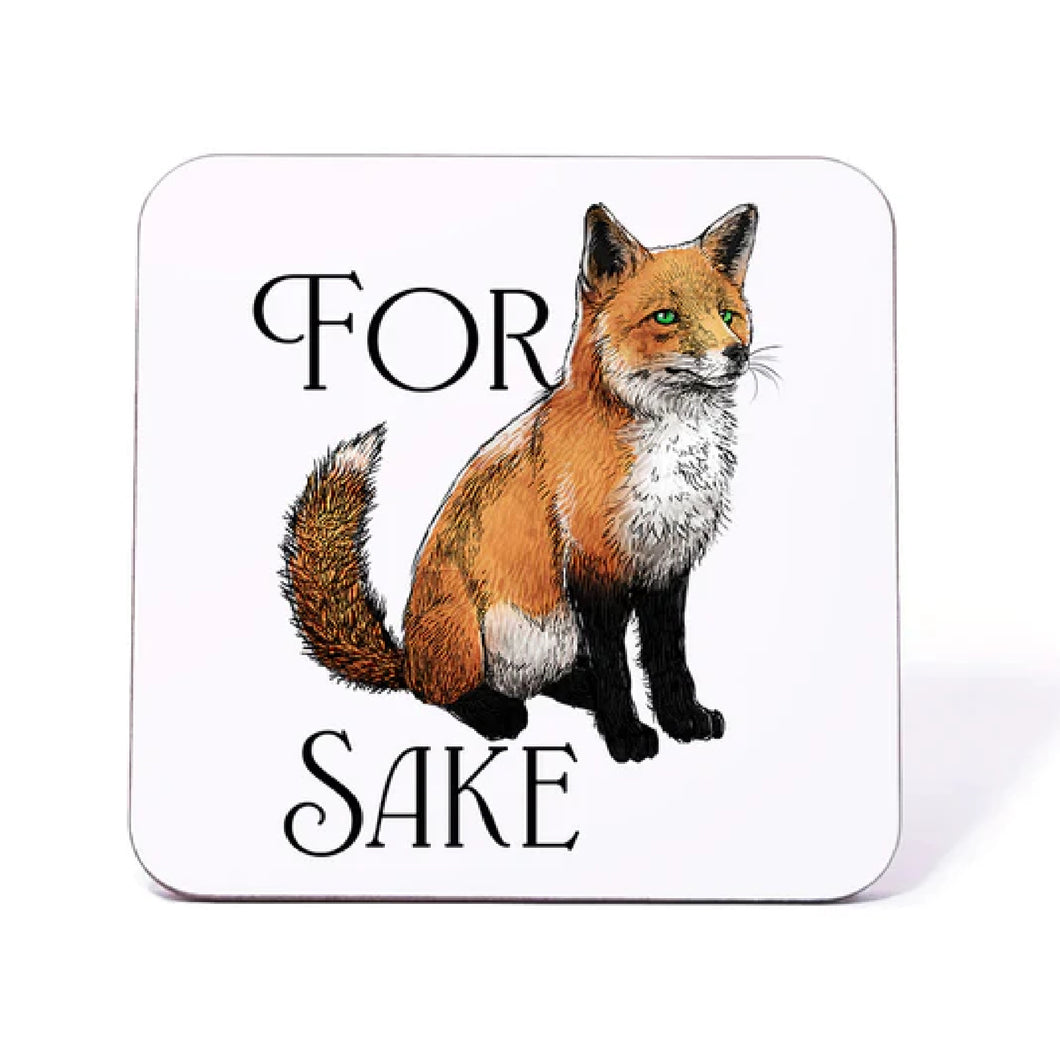 For Fox Sake Coaster