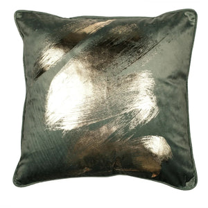 Gentle Strokes Sage Cushion