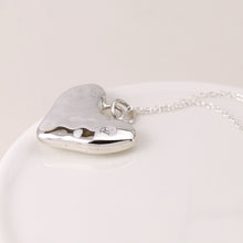 Load image into Gallery viewer, Sterling Silver Organic Heart Necklace

