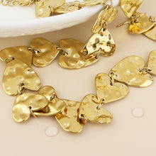 Load image into Gallery viewer, Gold Hearty Waterproof Necklace

