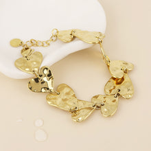 Load image into Gallery viewer, Gold Hearty Waterproof Bracelet
