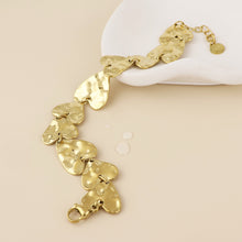 Load image into Gallery viewer, Gold Hearty Waterproof Bracelet
