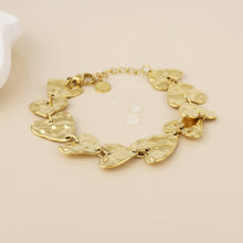 Load image into Gallery viewer, Gold Hearty Waterproof Bracelet

