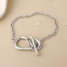 Load image into Gallery viewer, Silver Moebius Waterproof Bracelet
