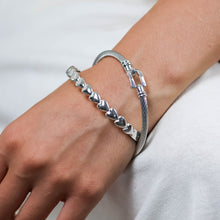 Load image into Gallery viewer, Silver Derby Waterproof Bangle
