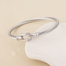 Load image into Gallery viewer, Silver Derby Waterproof Bangle
