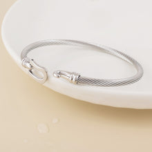Load image into Gallery viewer, Silver Derby Waterproof Bangle
