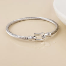 Load image into Gallery viewer, Silver Derby Waterproof Bangle
