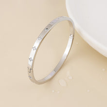 Load image into Gallery viewer, Silver Faith Waterproof Bangle
