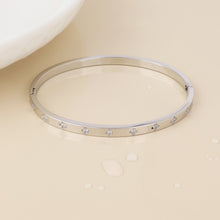 Load image into Gallery viewer, Silver Faith Waterproof Bangle
