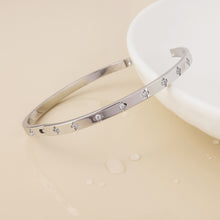 Load image into Gallery viewer, Silver Faith Waterproof Bangle
