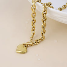 Load image into Gallery viewer, Gold Stevie Statement Waterproof Necklace
