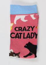 Load image into Gallery viewer, Crazy Cat Lady Women&#39;s Socks
