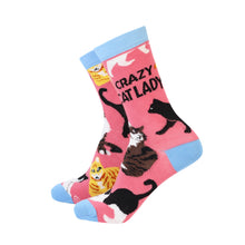 Load image into Gallery viewer, Crazy Cat Lady Women&#39;s Socks
