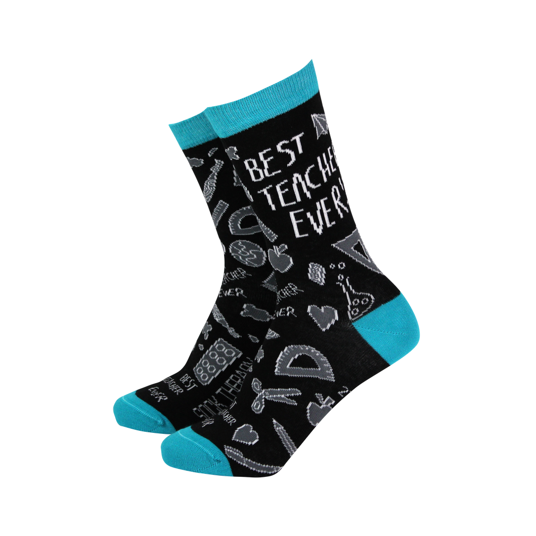 Best Teacher Ever Men's Socks