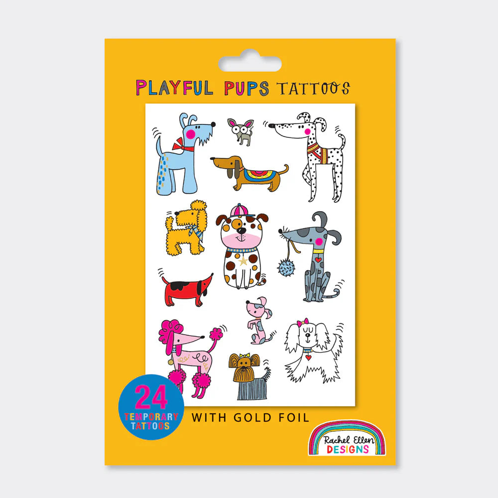 Playful Pups Tattoos