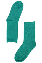 Load image into Gallery viewer, Women&#39;s Socks Silver Glitter
