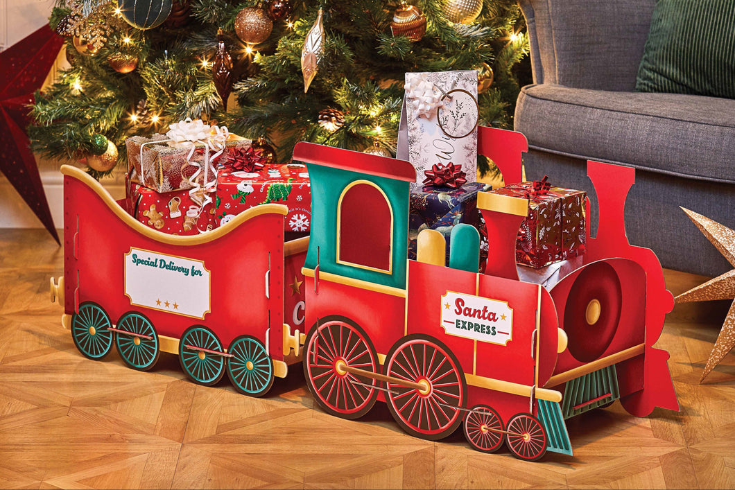 Santa Train Gift Box
