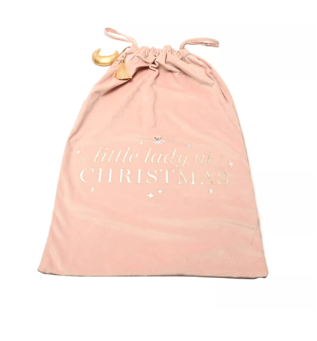 Bambino Baby Xmas Present Sack - LIttle Lady