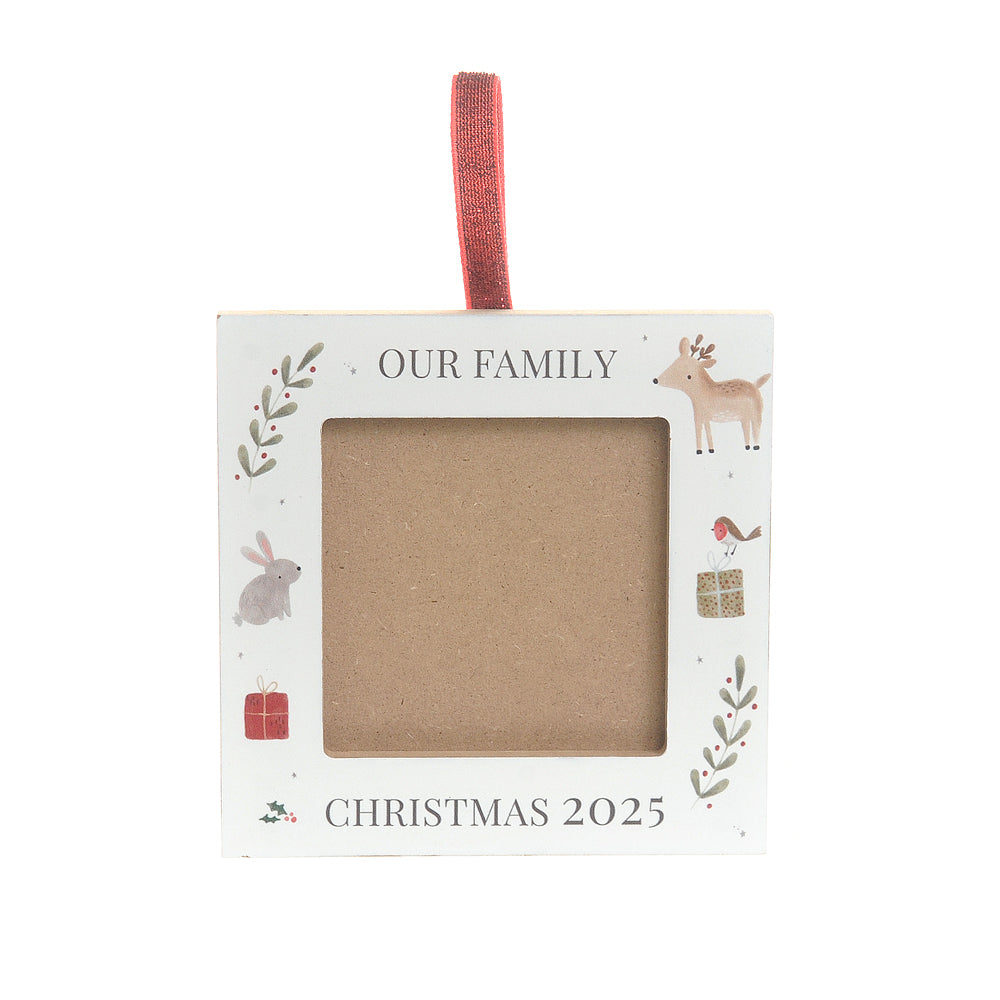 Our Family Christmas Photo frame