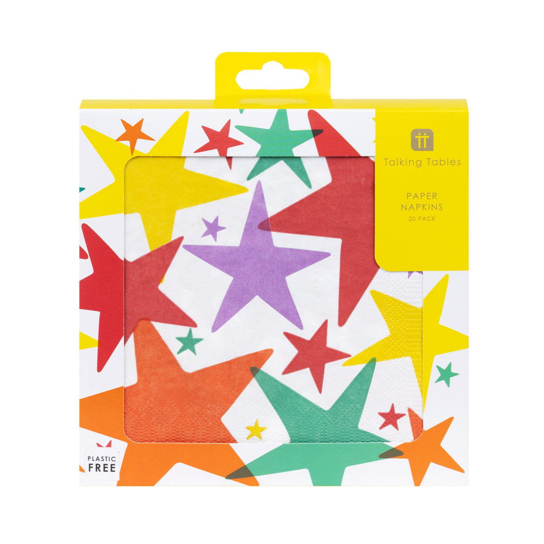 Birthday Star Napkins