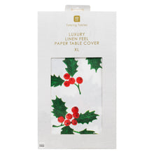Load image into Gallery viewer, Holly Paper Table Cover

