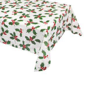 Holly Paper Table Cover