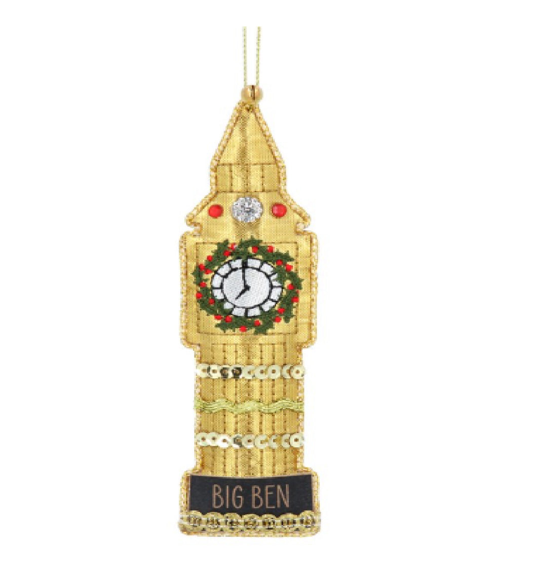London Big Ben Lux Fabric Dec