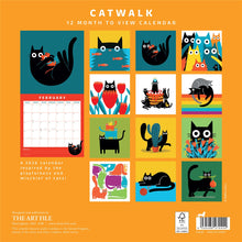 Load image into Gallery viewer, Cat Walk Wall Calendars 2026
