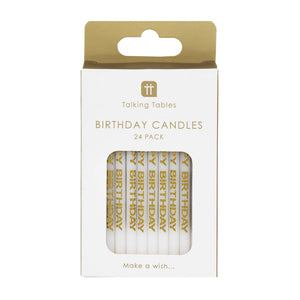 Birthday Candles 24 Pack