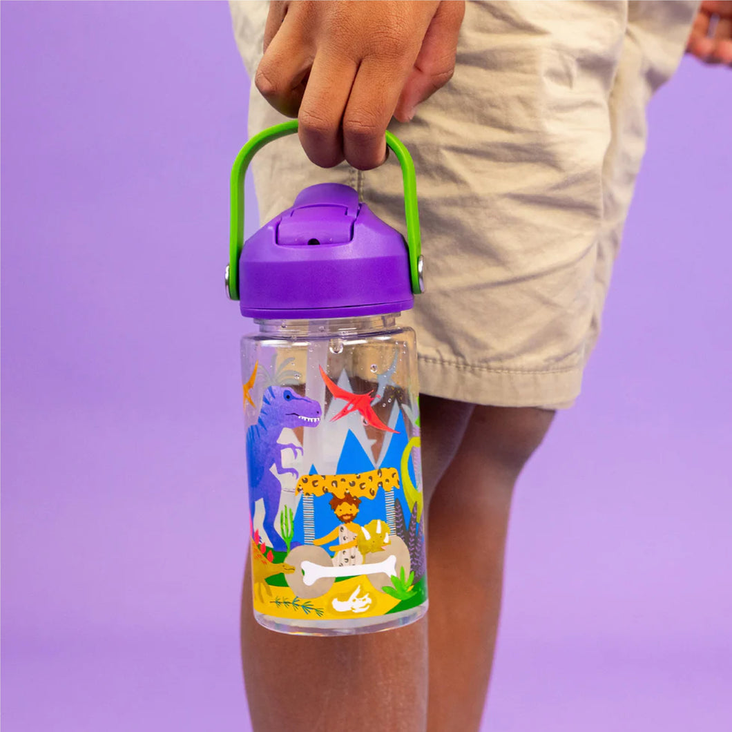 Drinks Water Bottle Dino