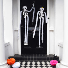 Load image into Gallery viewer, Skeleton Paper Honeycomb Decorations - 2 Pack
