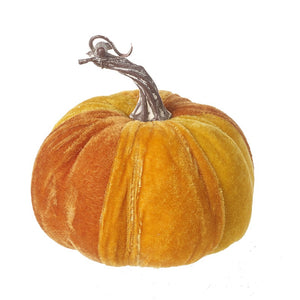 Orange Velvet Pumpkin