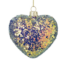 Load image into Gallery viewer, Glittery Glass Heart
