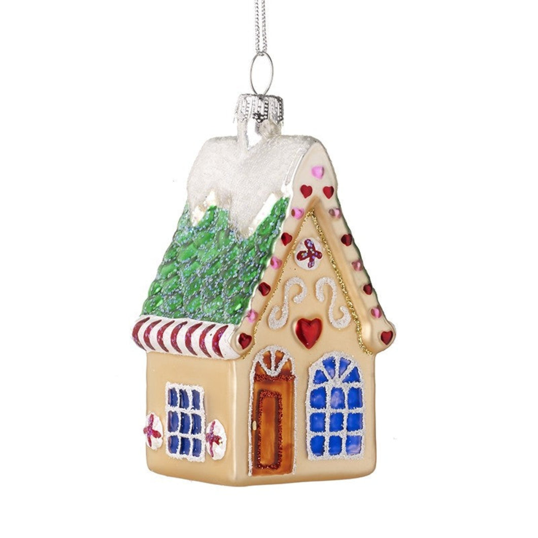 Ginger Bread Glass House Hanger
