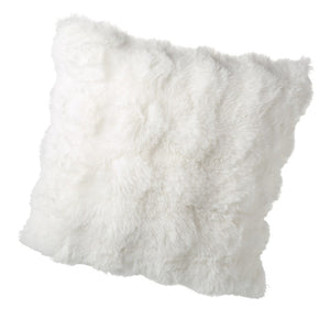 White Square Cushion