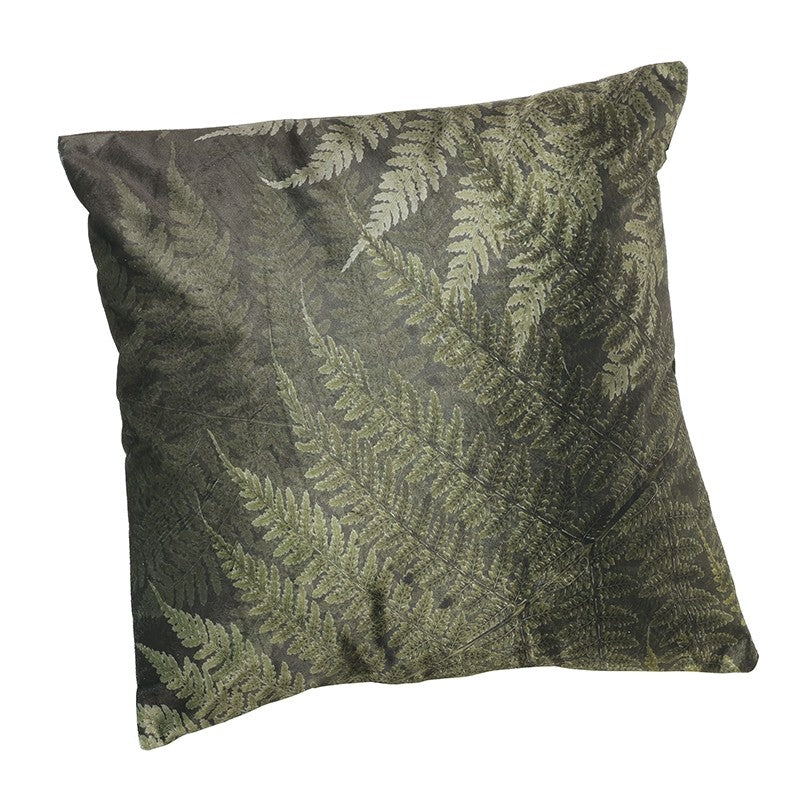 Textured Fern Single Side Cushion