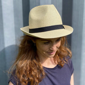 Trilby Foldable With Black Band