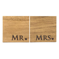 Mr & Mrs Beech Coaster