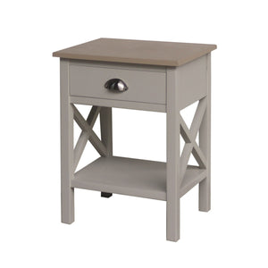 Linen Lamp Table 56cm ** IN STORE ONLY**