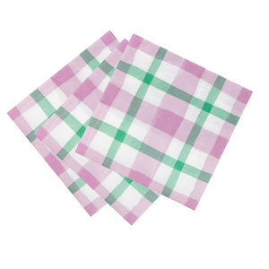 Mellow Lilac/Green Napkins