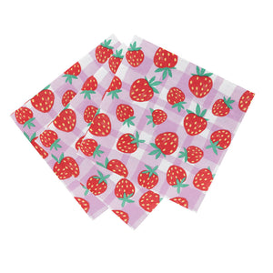 Mellow Strawberry Napkins