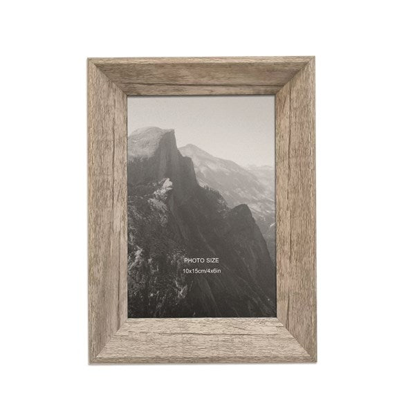 Natural Photo Frame 4x6in